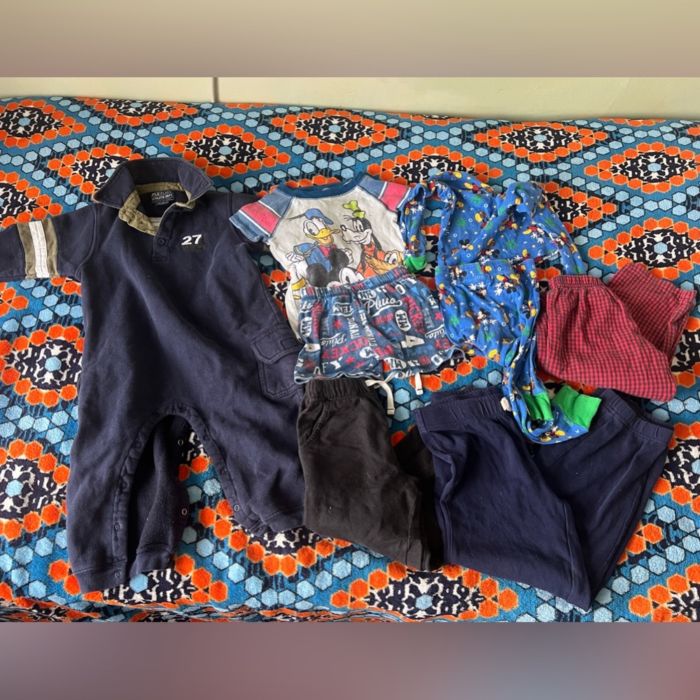 Disney Boys Mickey Mouse Pajamas & assorted items
